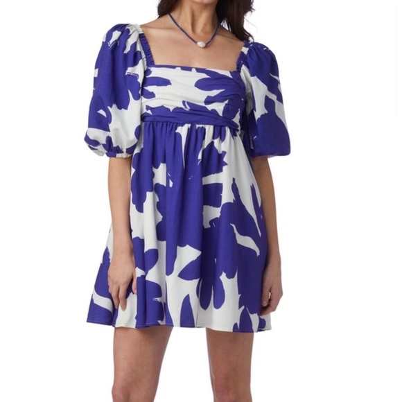 CROSBY by Mollie Burch Dresses & Skirts - Crosby BY MOLLIE BURCH Hunter Dress Aegean Bloom Babydoll Sz S NEW